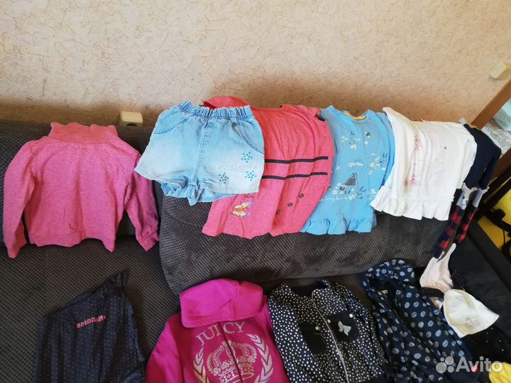 Вещи пакетом на девочку 2 года