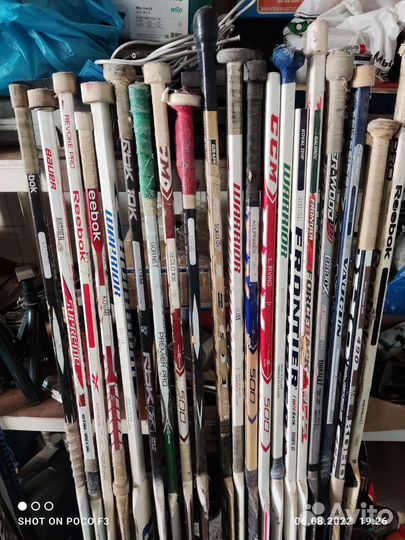 Клюшки профессиональные хоккейные вратарские