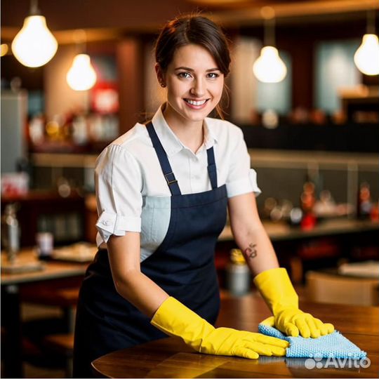 Дневной уборщик, гибкий график