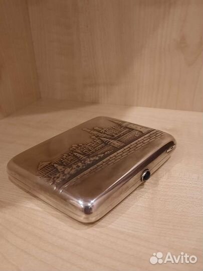 Портсигары серебряные 