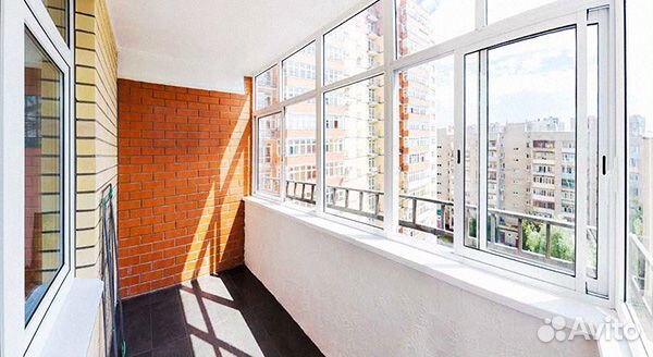 Остекление балкона, лоджии