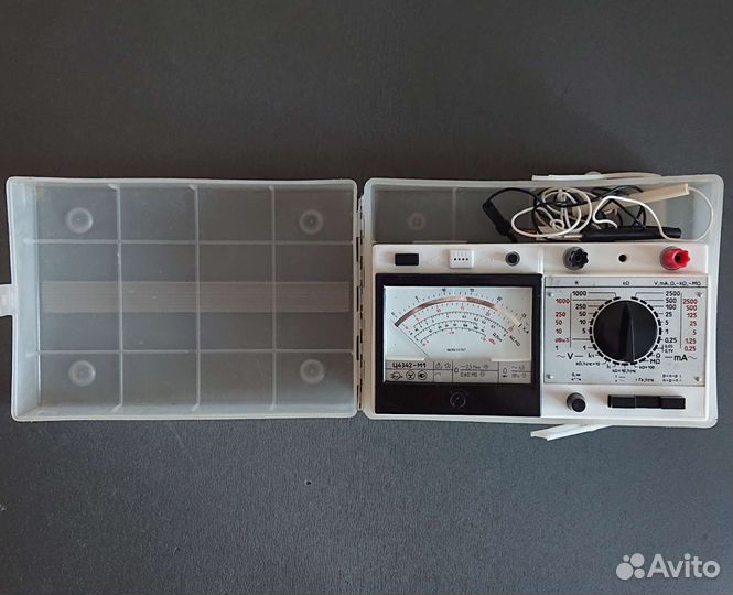 Тестер мультиметр измерительный прибор СССР