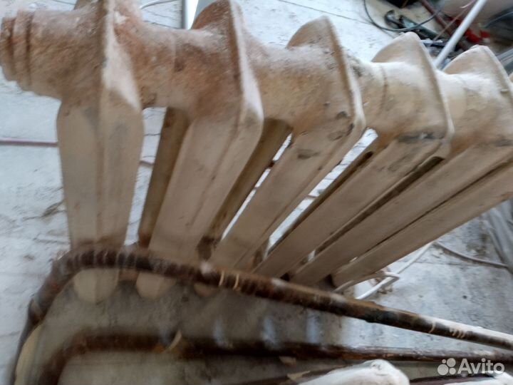 Батарея чугунная 2шт