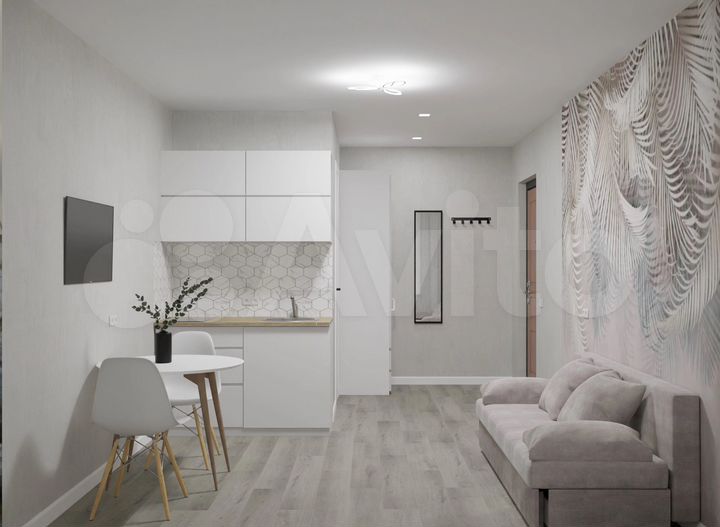 Квартира-студия, 16,3 м², 4/9 эт.