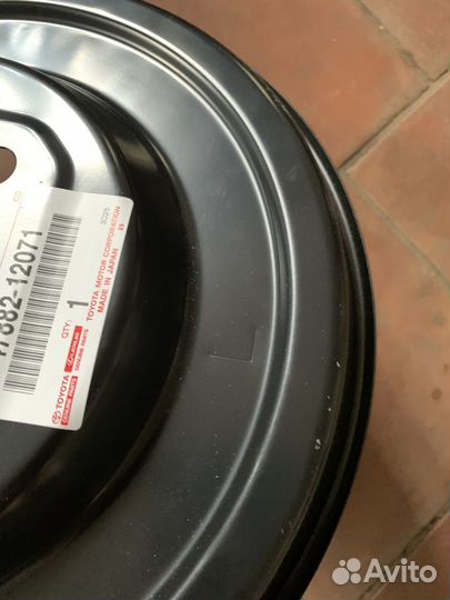 Пыльник тормозного диска Toyota Corolla 150