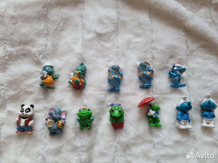 Игрушки из киндера 90х