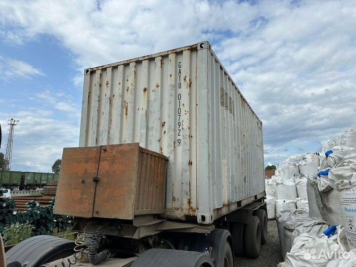 Морской контейнер 20 футов бу