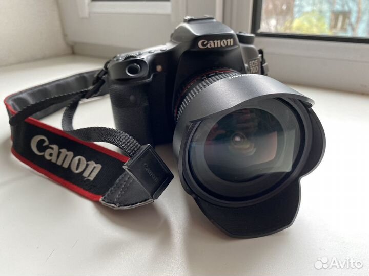 Фотоаппарат Canon 70D с объективом