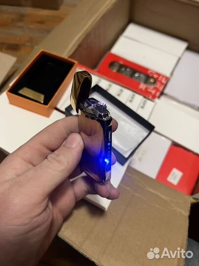 Зажигалка USB электронная подарочная