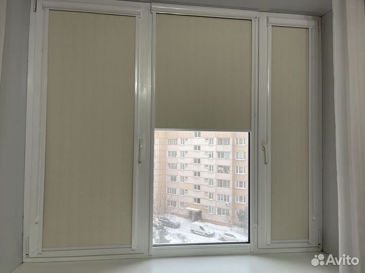 Закрытые рулонные шторы