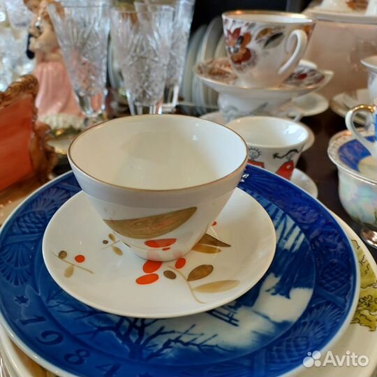 Кофейная пара лфз из сервиза Светлый