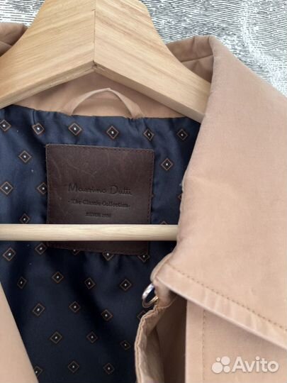 Тренч massimo Dutti L