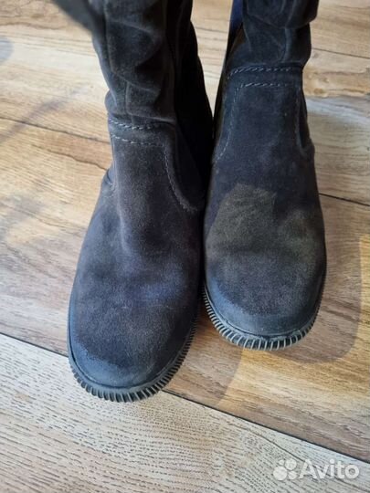 Замшевые сапоги Tamaris, 38