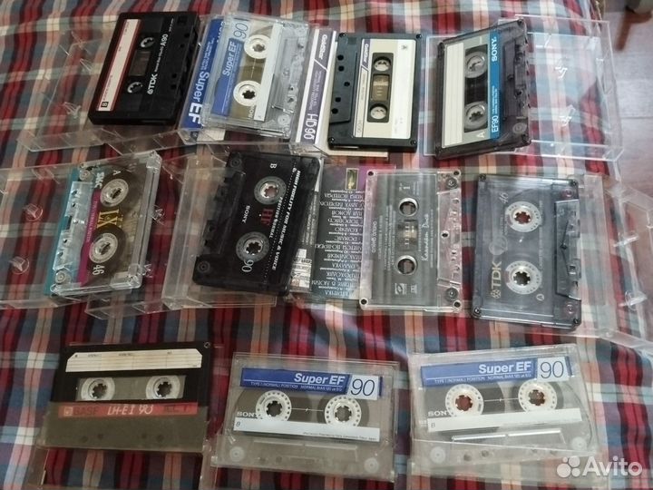 Аудиокассета 11 штук б/у