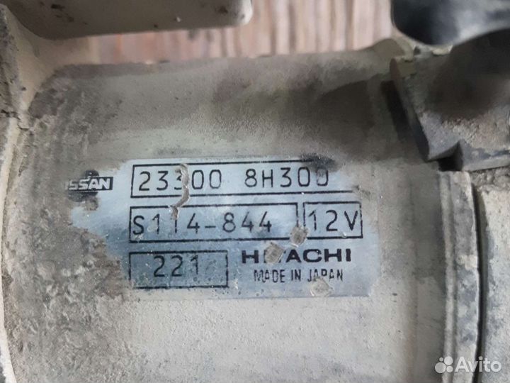 Стартер QR25 Nissan x-trail Presage