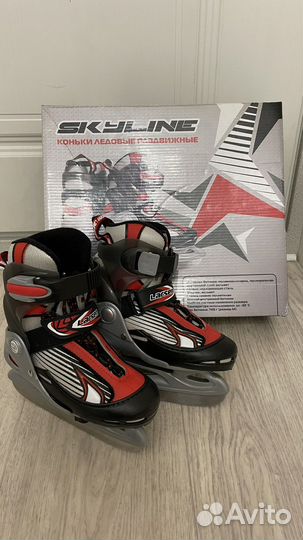 Коньки раздвижные 26 29