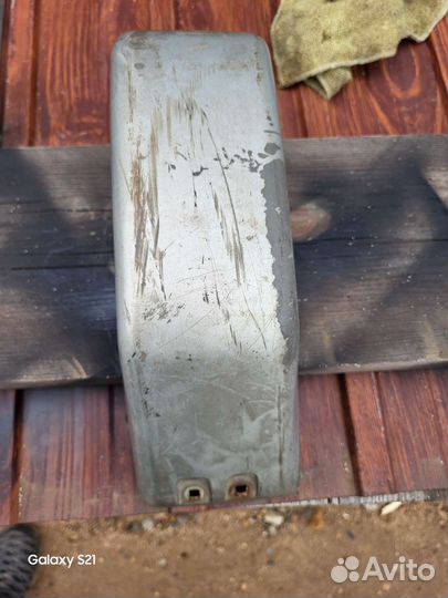 Клык (накладка) бампера pajero 2