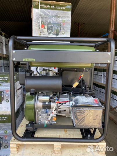 Дизельный генератор Jialing / Командарм 6.6 кВт