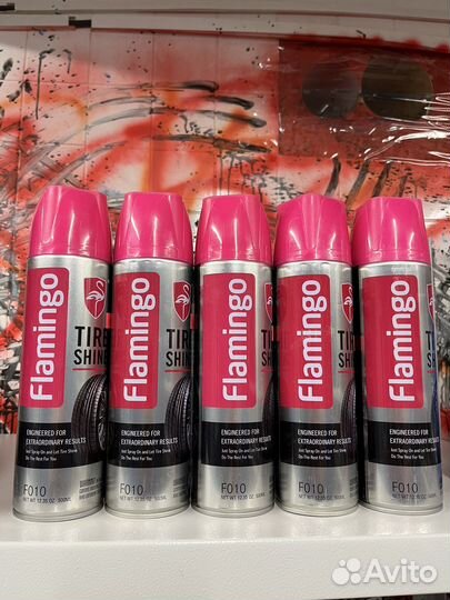 Чернение шин. flamingo - Premium
