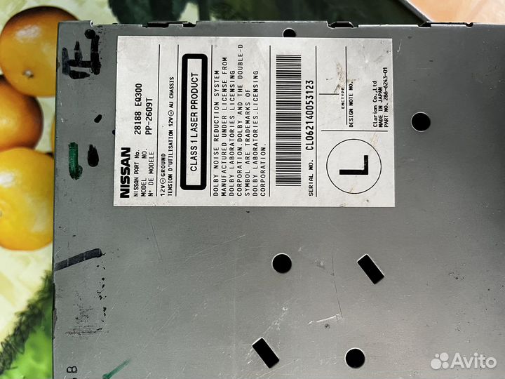 Магнитола nissan x trail t30