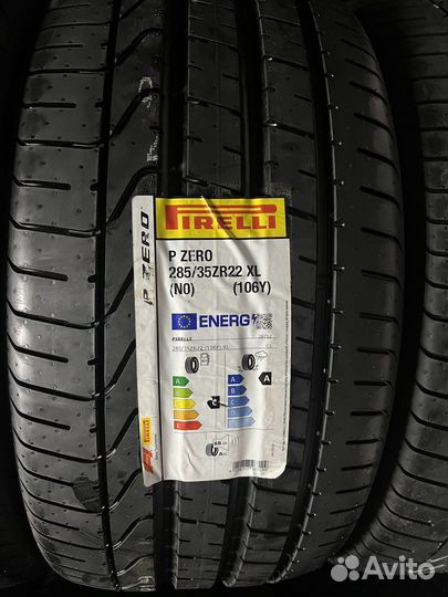 Pirelli P Zero 285/35 R22 и 315/30 R22 106Y