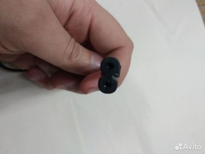 Шнур сетевой 2 жилы с сечением 0.2