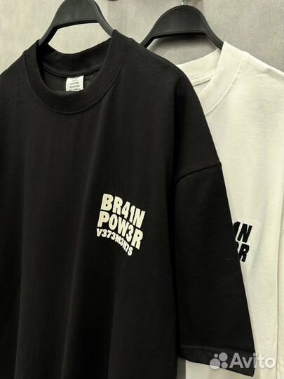 Футболка vetements bren power оверсайз