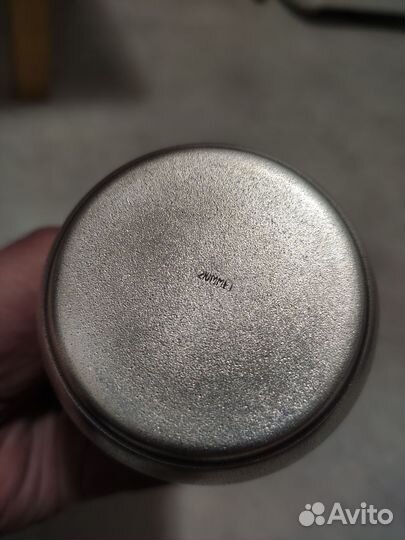 Мельхиоровй набор для ликёра