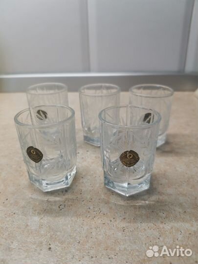 Хрустальные рюмки СССР