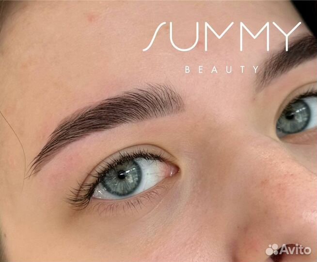 Оформление бровей и ламинирование ресниц