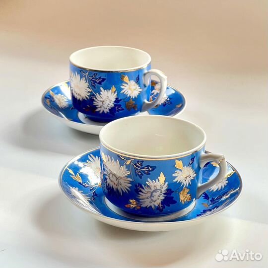 Чайная пара фарфор СССР