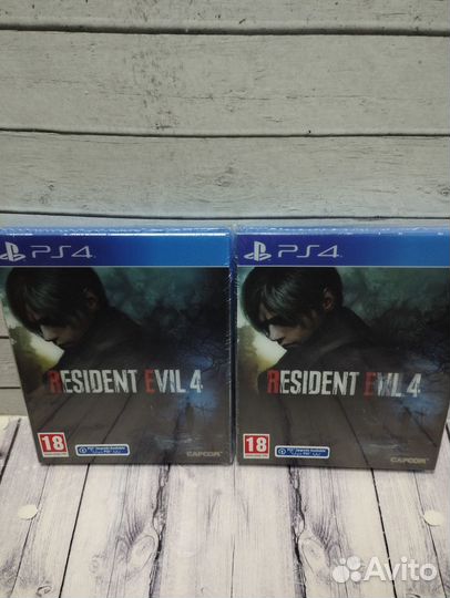 Resident evil 4 remake ps4 Лентикулярное издание