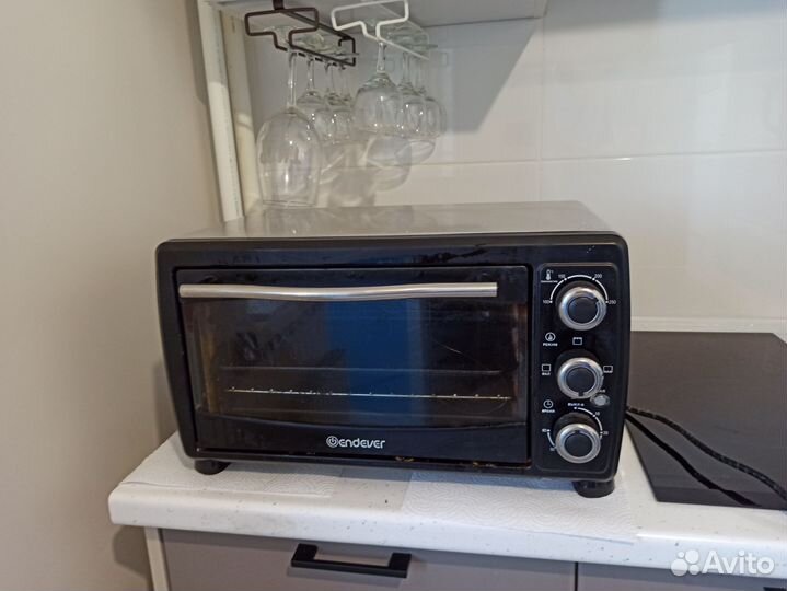 Электрическая мини печь духовка бу