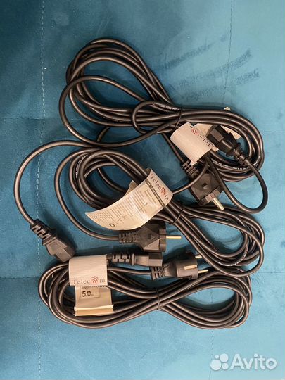 Кабели питантя 3шт