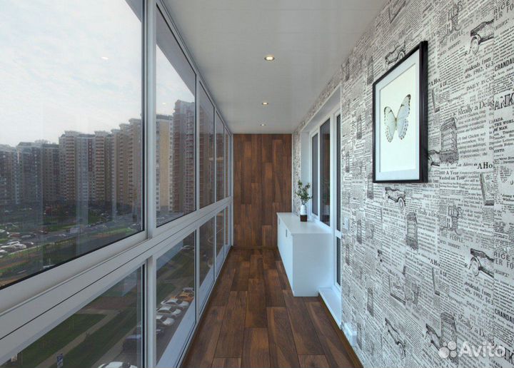 Балкон утепленный