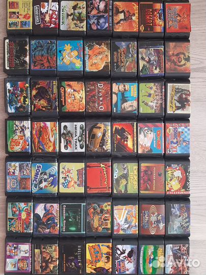 Картриджи sega