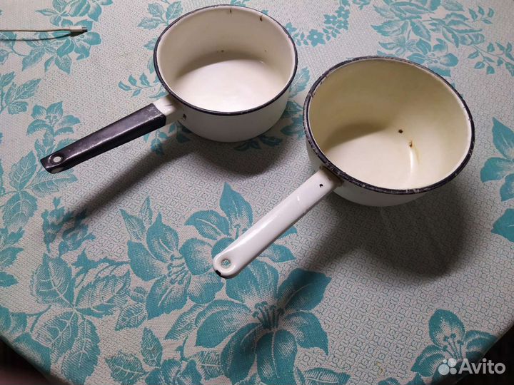 Ковш эмалированный СССР