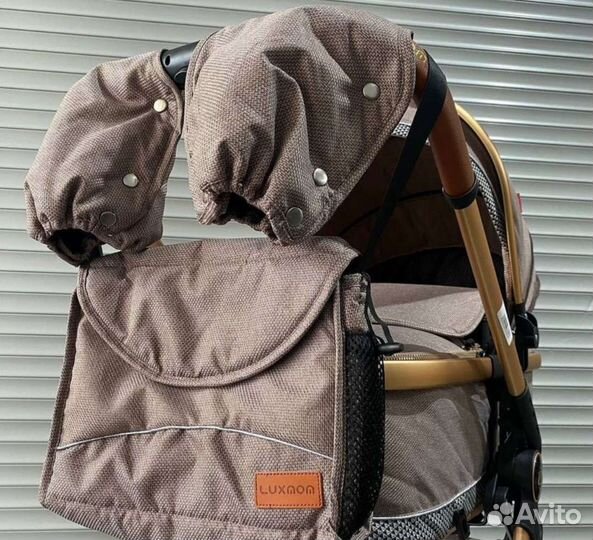 Коляска Новая 2в1/3в1 качественная (комплект)
