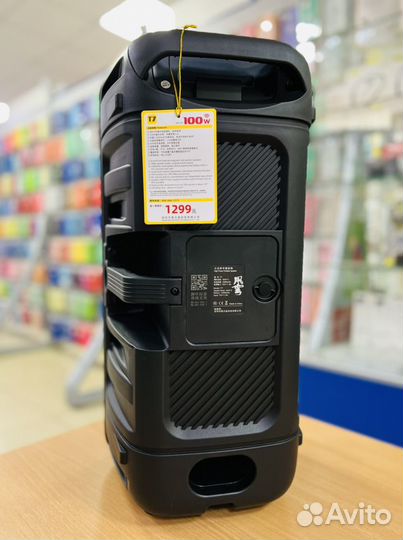 Мощная колонка караоке W-King T7