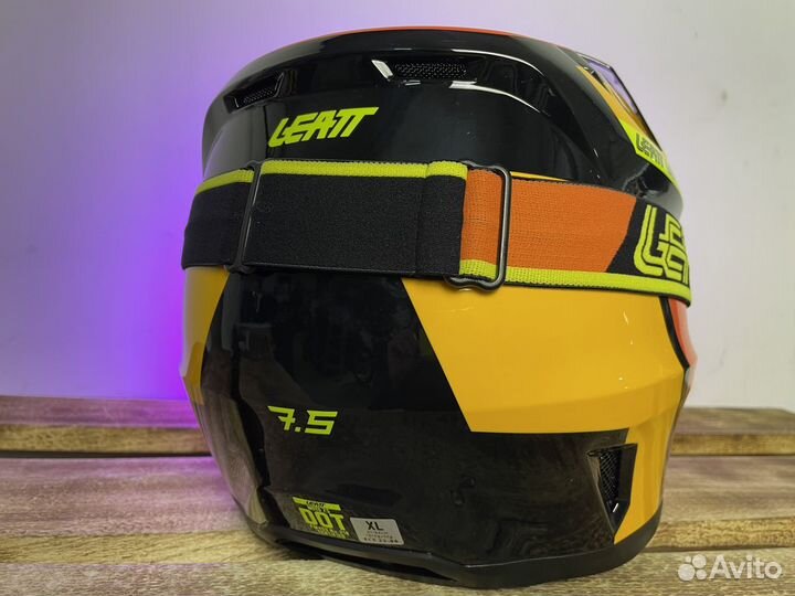 Мотошлем Leatt Moto 7.5 Citrus