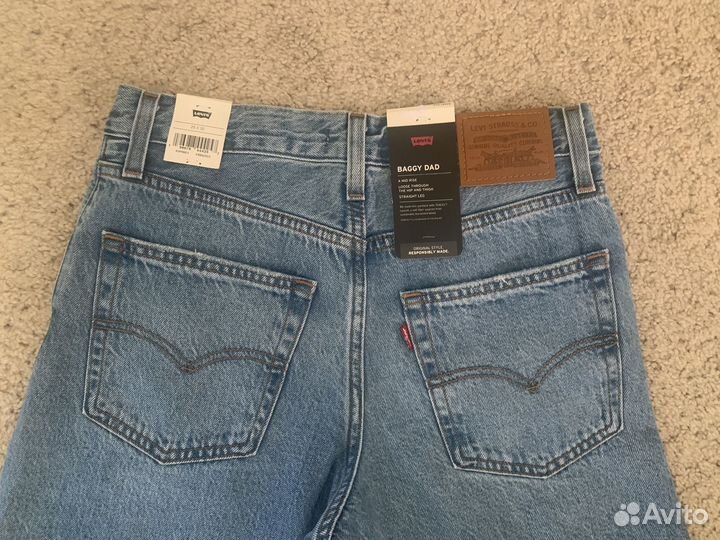 Джинсы LeviS, Baggy dad, новые