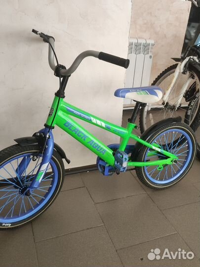 Детский велосипед 16' Black Aque Sprot