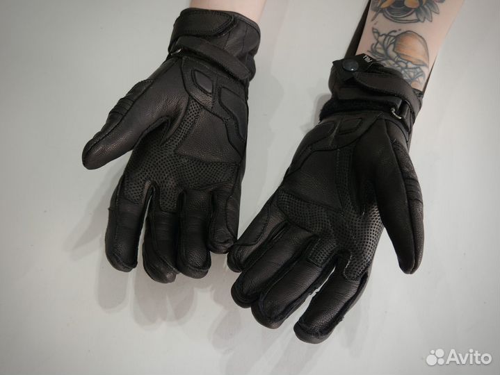 Мотоперчатки женские Rebelhorn Runner, black