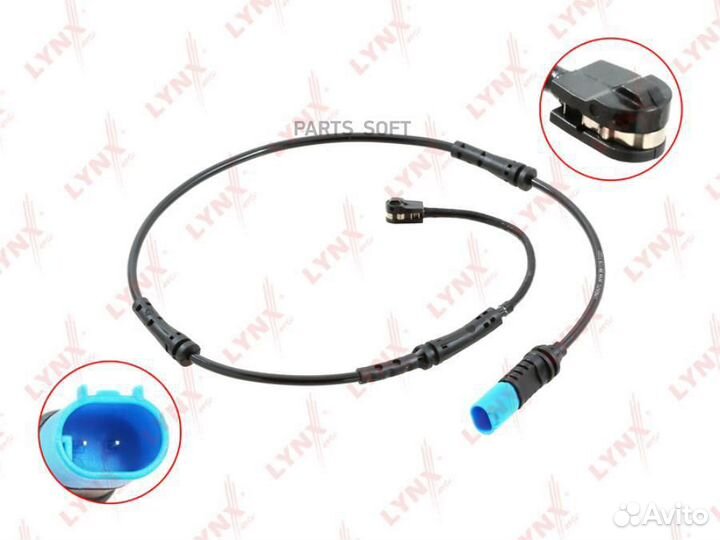 Lynxauto BW1178 Датчик износа тормозных колодок за