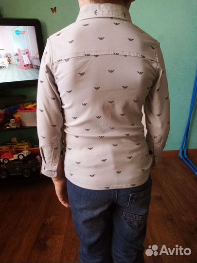 Рубашка армани детская