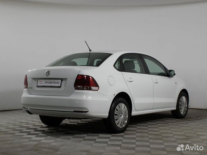 Volkswagen Polo 1.6 AT, 2016, 87 300 км