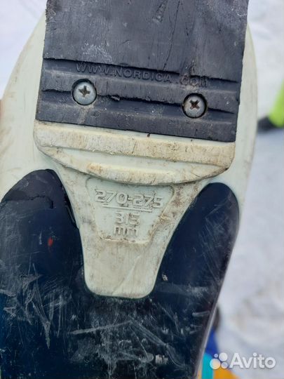 Горнолыжные ботинки 41-42 размер