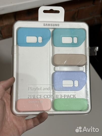 Набор чехлов накладок samsung galaxy s8