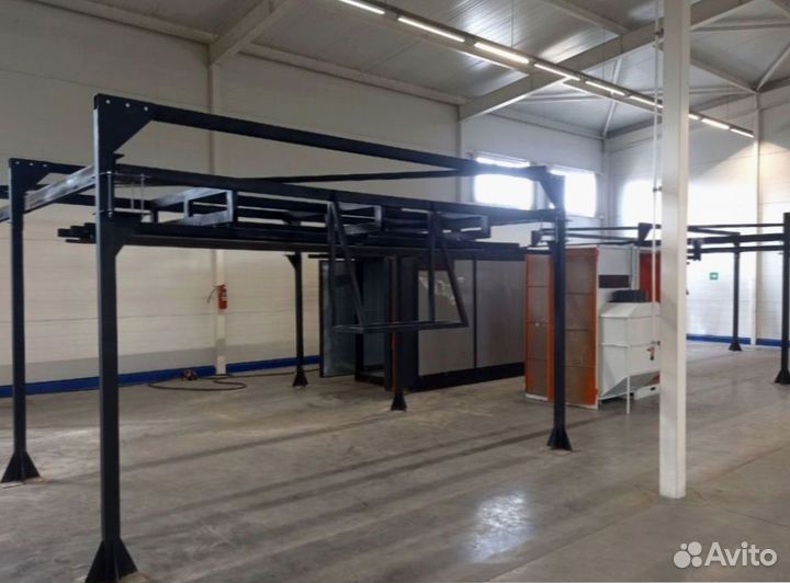 Печь полимеризации кп-1100, проходная