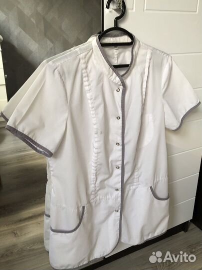 Медицинский халат женский, хирургический костюм